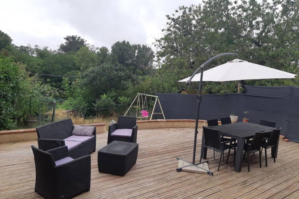 Charmant Appartement Vue Sur La Riviere. Алби Екстериор снимка